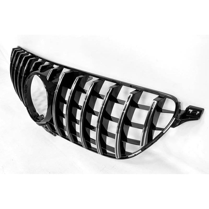 Frontgrill für Mercedes C292 2014-2018 im GT-Look komplett schwarz mit Kamera  