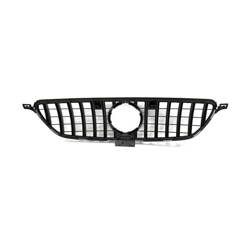 Frontgrill für Mercedes C292 2014-2018 GT-Look komplett schwarz