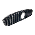 Front Grille for Mercedes GLC X253 2020 GT Black Look with Camera