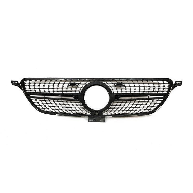 Front Grille for Mercedes GLE Coupe C292 (2015-2018) / GLE W166 SUV (2015-2018) Diamond Look with Camera