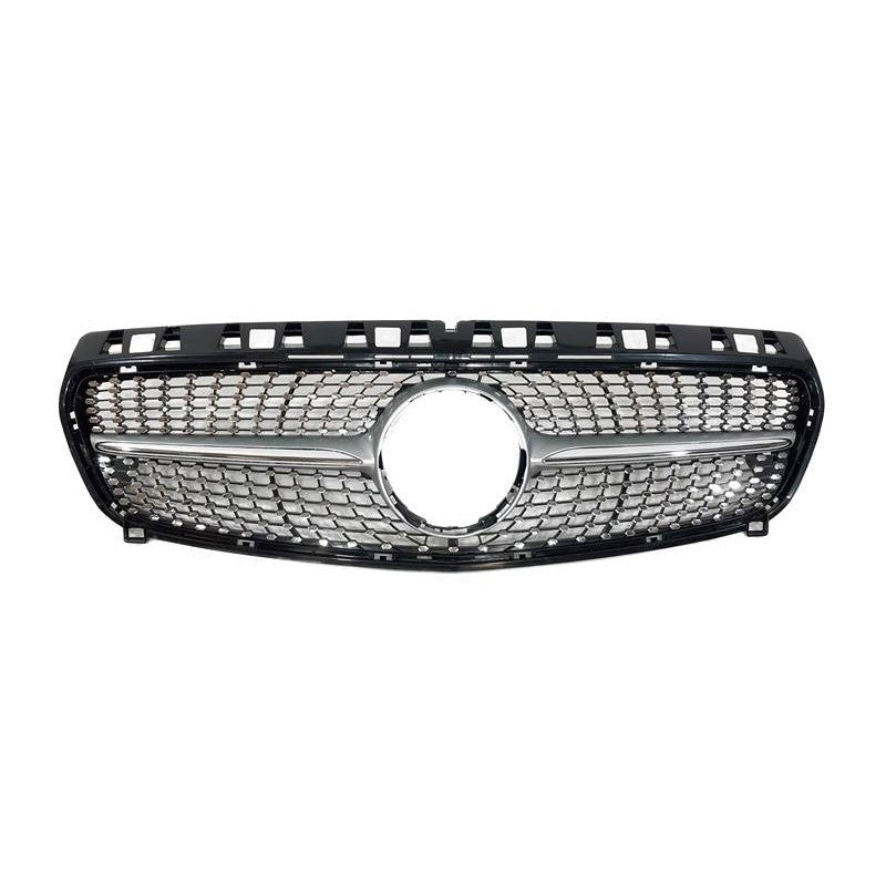 Przednia atrapa chłodnicy do Mercedesa W176 2012-2015 w stylu Diamond