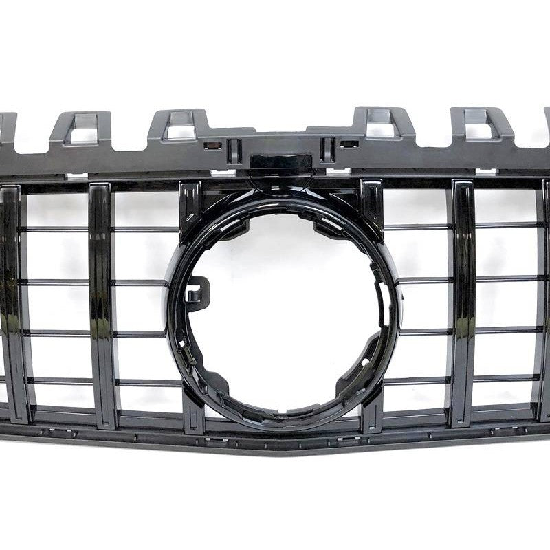Griglia anteriore per Mercedes W177 / V177 Look GTR Telecamera 360 Nero lucido