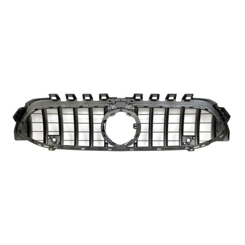 Calandre Avant pour Mercedes W177 / V177 Look GTR Caméra 360 Noire brillante
