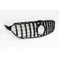 Front Grille for Mercedes W205 2019 GT Look Full Black