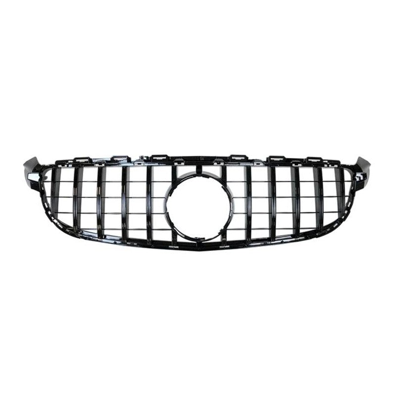 Griglia anteriore per Mercedes W205 C63 Look GT Nero lucido