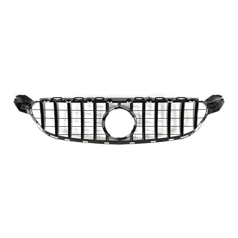 Griglia anteriore per Mercedes W205 C63 Look GT Nero lucido