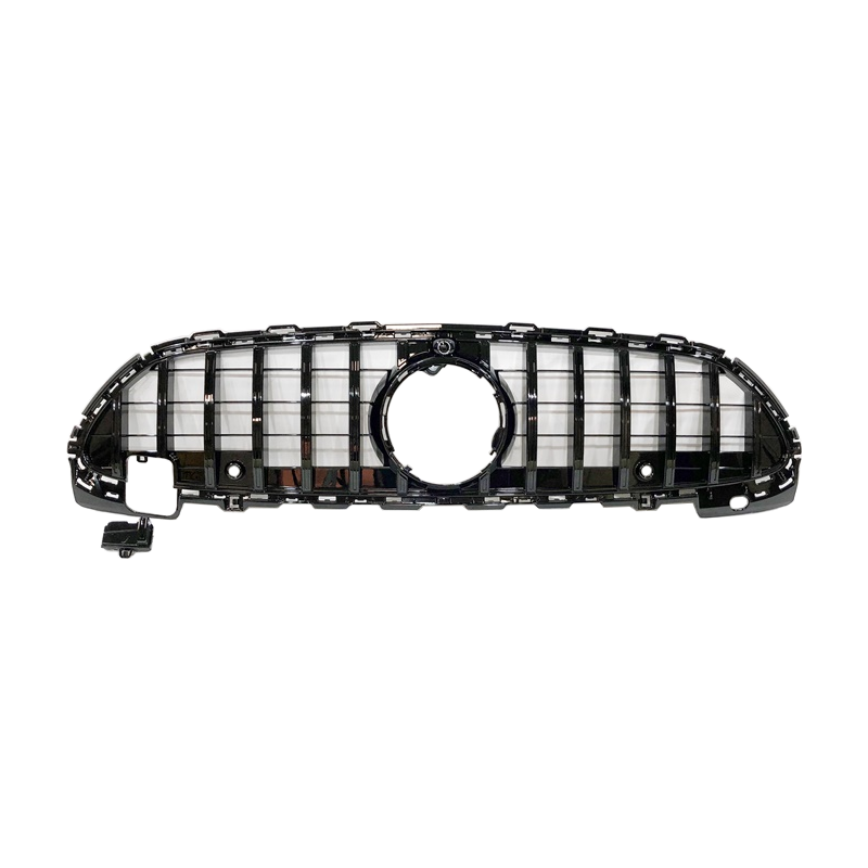 Frontgrill für Mercedes W206 2022+ im GT-Look komplett schwarz