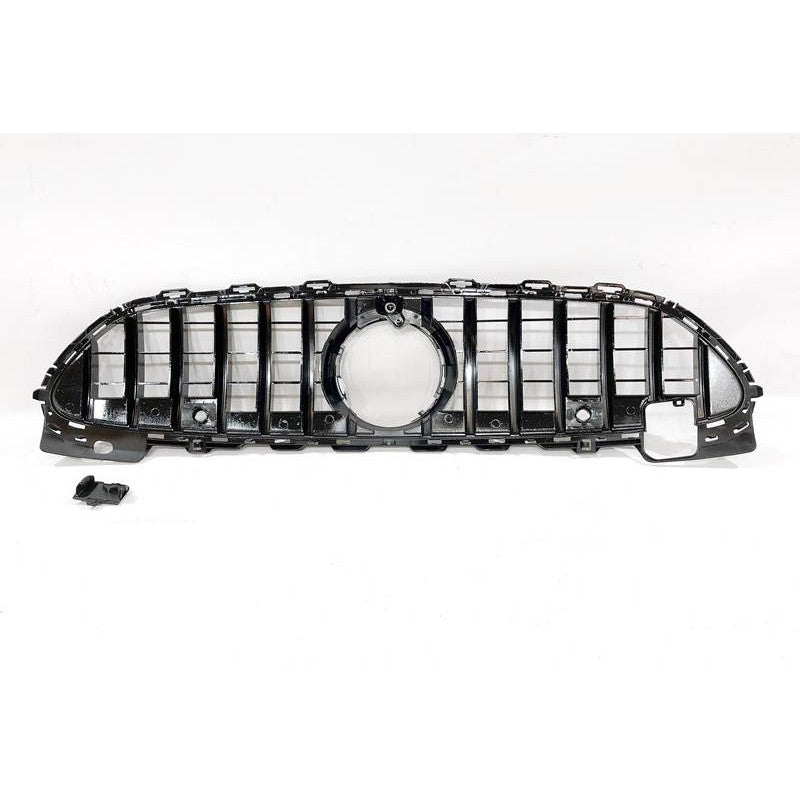 Frontgrill für Mercedes W206 2022+ im GT-Look komplett schwarz