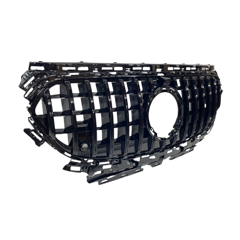 Front Grille for Mercedes W214 GT Look FULL BLACK With Camera
