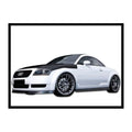 Déflecteur Spoiler Avant Audi TT '98-05 8N ABS - MS accessoires Auto