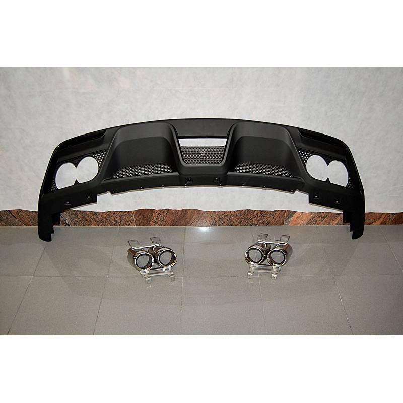 Diffuseur Arrière Ford Mustang 2015-2017 look GT350 - MS accessoires Auto