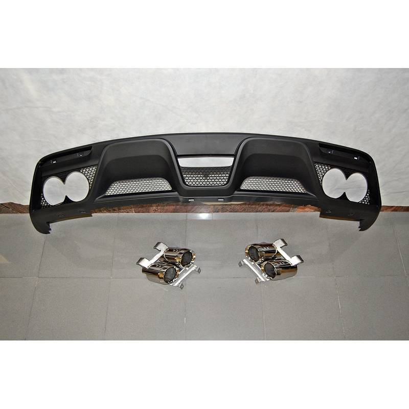 Diffuseur Arrière Ford Mustang 2015-2017 look GT350 - MS accessoires Auto