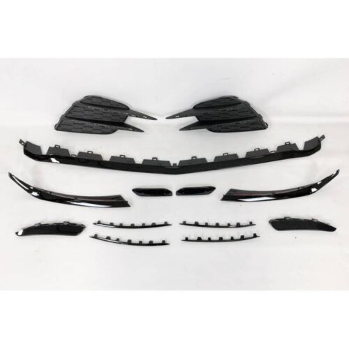 Diffuseur Déflecteur Spoiler Avant Mercedes W177 Look AMG A45 2019 Grilles - MS accessoires Auto