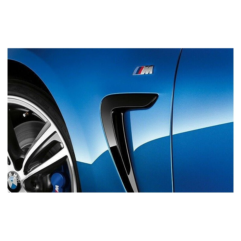 Emblème Logo d'origine BMW M d'aile avant pour BMW Série 5 F10 F11 F07 GT G30 G31 Série 6 G32 Série 7 Série 8 - MS accessoires Auto