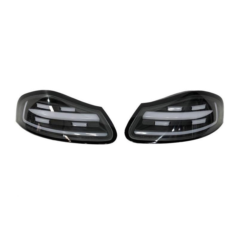 Fari posteriori per Porsche Boxster 986 97-04 LED nero con indicatori di direzione sequenziali Look 718