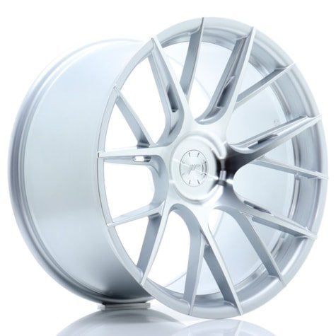 Jante Japan racing Wheels JR42 20x11 ( 5 trous - sur mesure ) ET20-35 5H BLANK Silver Machined Face - MS accessoires Auto