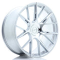 Jante Japan racing Wheels JR42 22x11,5 ( 5 trous - sur mesure ) ET20-52 5H BLANK Silver Machined Face - MS accessoires Auto