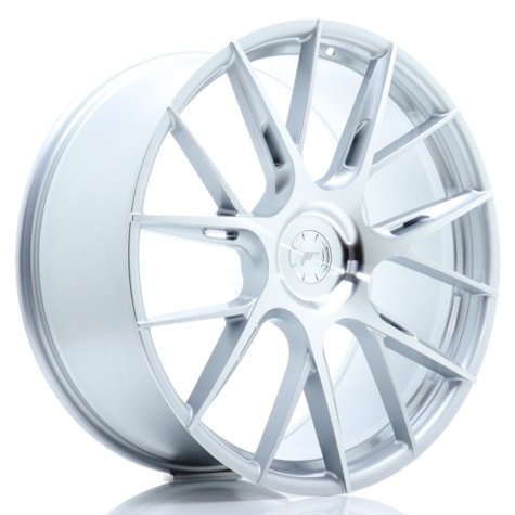 Jante Japan racing Wheels JR42 22x9,5 ( 5 trous - sur mesure ) ET20-48 5H BLANK Silver Machined Face - MS accessoires Auto