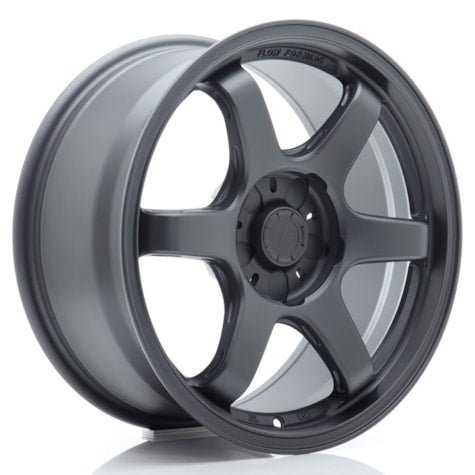 Jante Japan racing Wheels SL03 17x8 ( 5 trous - sur mesure ) ET20-42 5H BLANK Grise anthracite mate - MS accessoires Auto