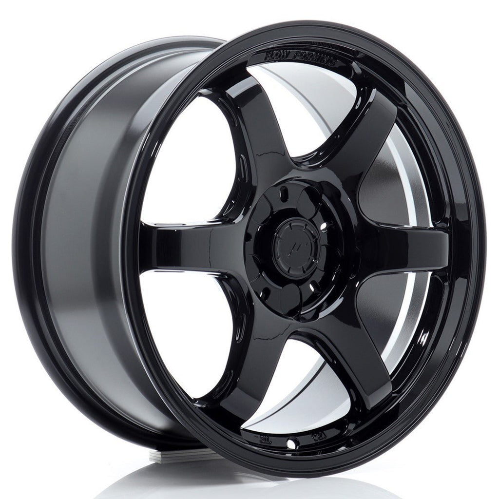 Jante Japan racing Wheels SL03 17x8 ( 5 trous sur mesure ) ET20-42 5H Noire brillante - MS accessoires Auto