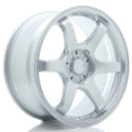 Jante Japan racing Wheels SL03 18x8 ( 5 trous - sur mesure ) ET20-35 5H BLANK Argentée mate - MS accessoires Auto