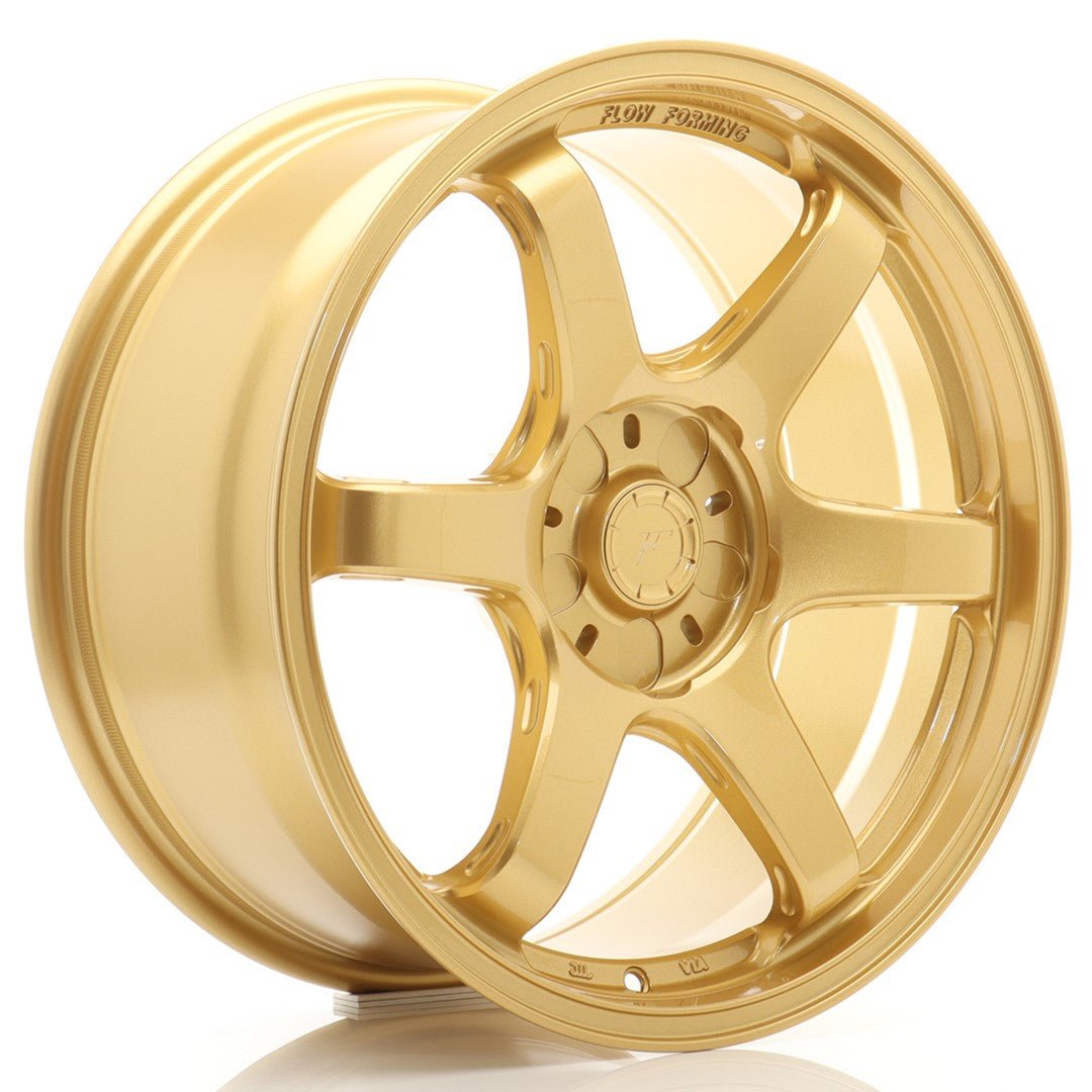 Jante Japan racing Wheels SL03 18x8 ( 5 trous - sur mesure ) ET20-35 5H BLANK Or vierge - MS accessoires Auto