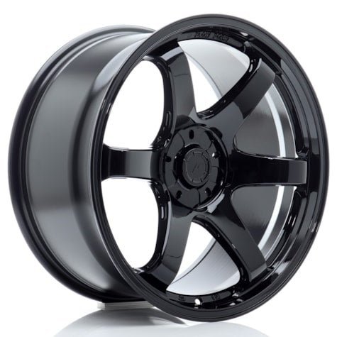 Jante Japan racing Wheels SL03 19x9,5 ( 5 trous - sur mesure ) ET20-35 5H BLANK Noire brillante - MS accessoires Auto