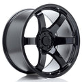Jante Japan racing Wheels SL03 20x11 ( 5 trous - sur mesure ) ET0-25 5H BLANK Noire brillante - MS accessoires Auto