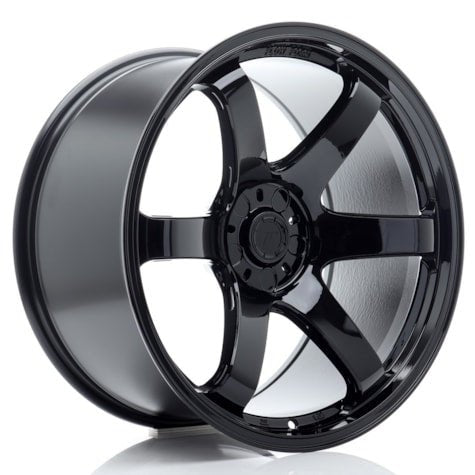 Jante Japan racing Wheels SL03 20x11 ( 5 trous - sur mesure ) ET0-25 5H BLANK Noire brillante - MS accessoires Auto