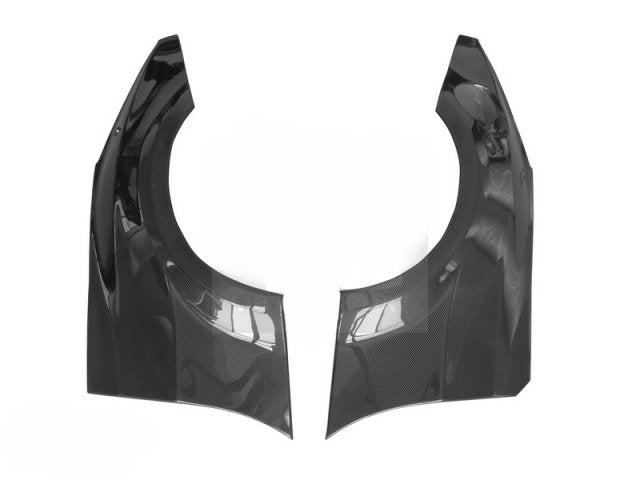Jeu d'Ailes arrière Style Blister Nissan 350Z Z33 2003 - 2008 en fibre de Carbone - MS accessoires Auto