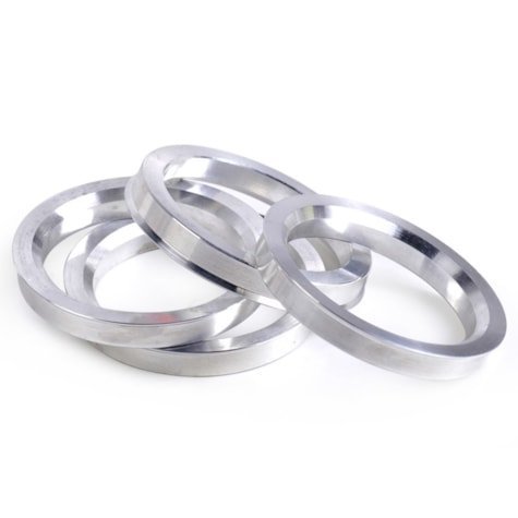 Jeu de 4 bagues de centrage pour jantes en aluminium 72,6 mm - 58,1 mm - MS accessoires Auto
