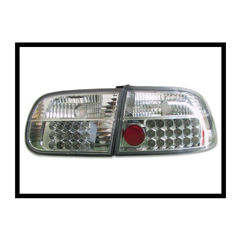 Jeu de feux Arrière Honda Civic '92 3P. - MS accessoires Auto