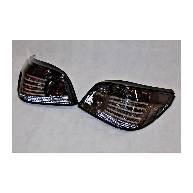 Jeu de Feux Arrières BMW E60 Led, Fumé - MS accessoires Auto