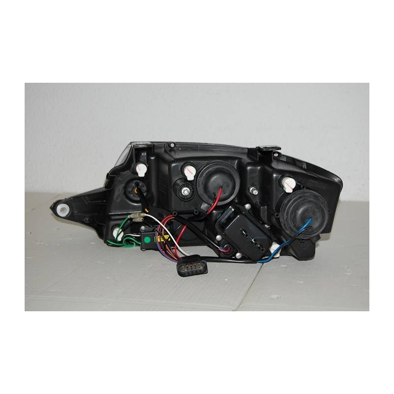 Jeu de Phare Avant Lumière De Jour Audi TT '98-05 8N Noir - MS accessoires Auto