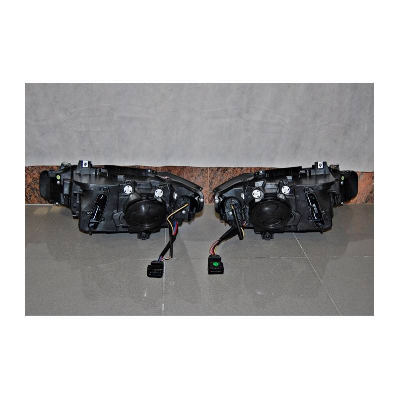 Jeu de Phare Avant Lumière De Jour BMW F30 / F31 Xenon DRL Noir - MS accessoires Auto