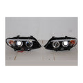 Jeu de Phare Avant Lumière De Jour BMW X5 '00-'03 Noir - MS accessoires Auto