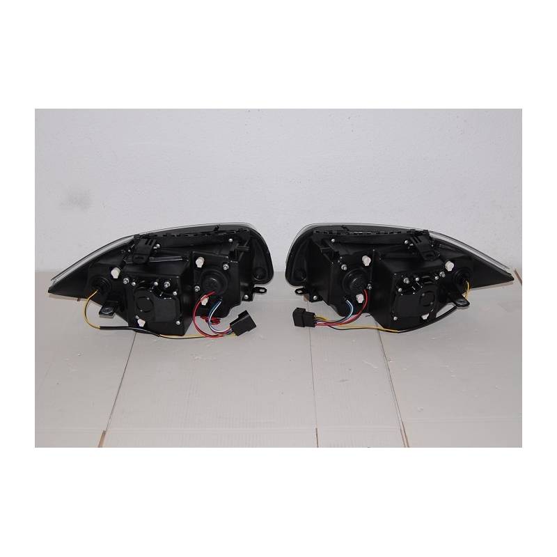 Jeu de Phare Avant Yeux D'Ange BMW E87/E81/E88/E82 04-11 Noir - MS accessoires Auto