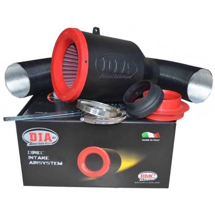 Kit admission DIA BMC universel - 85mm de diamètre - pour moteur Supérieur à 1600cc - MS accessoires Auto