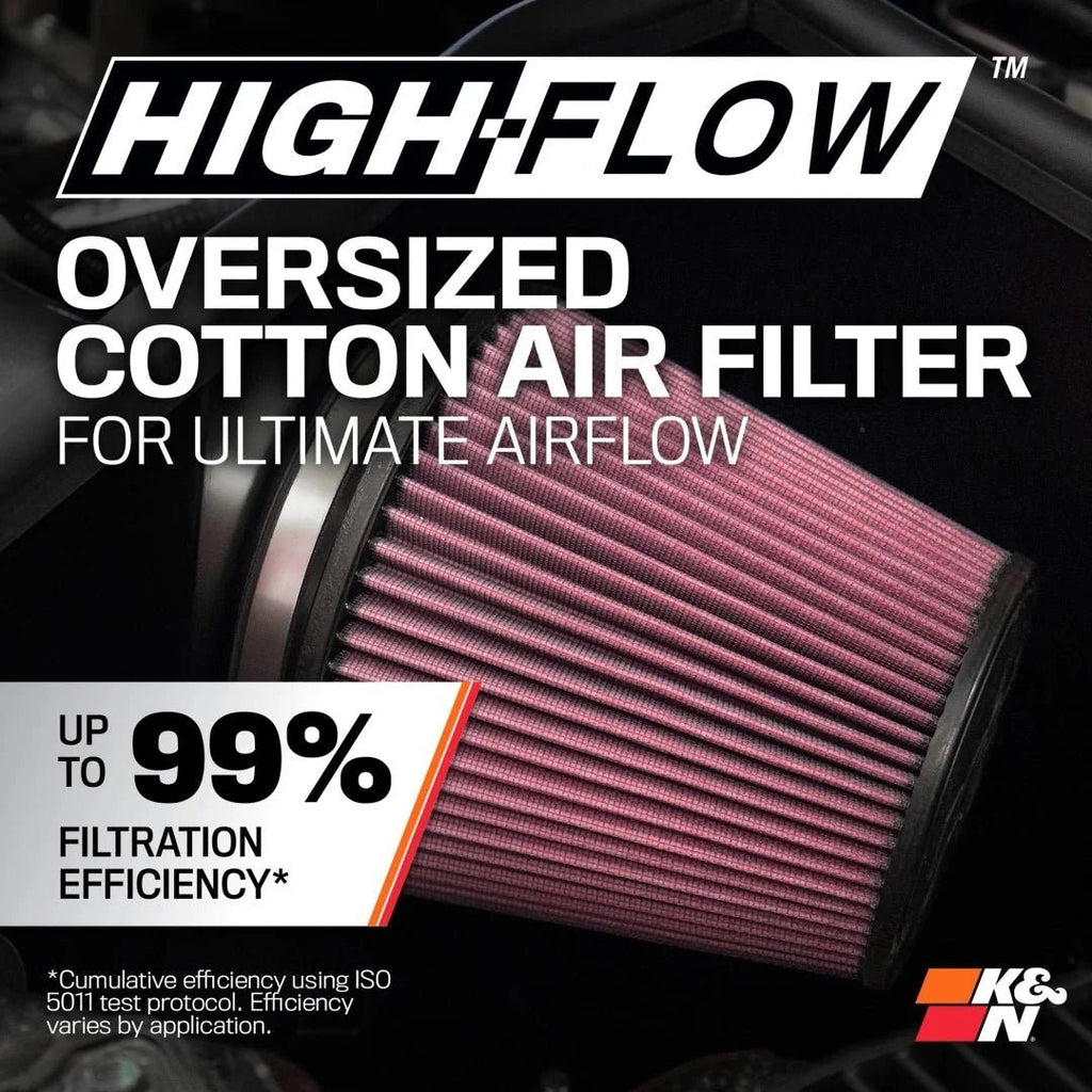 Kit admission directe air froid K&N - Tube à haut débit, rotomoulé - NISSAN 350Z V6-3.5L - MS accessoires Auto