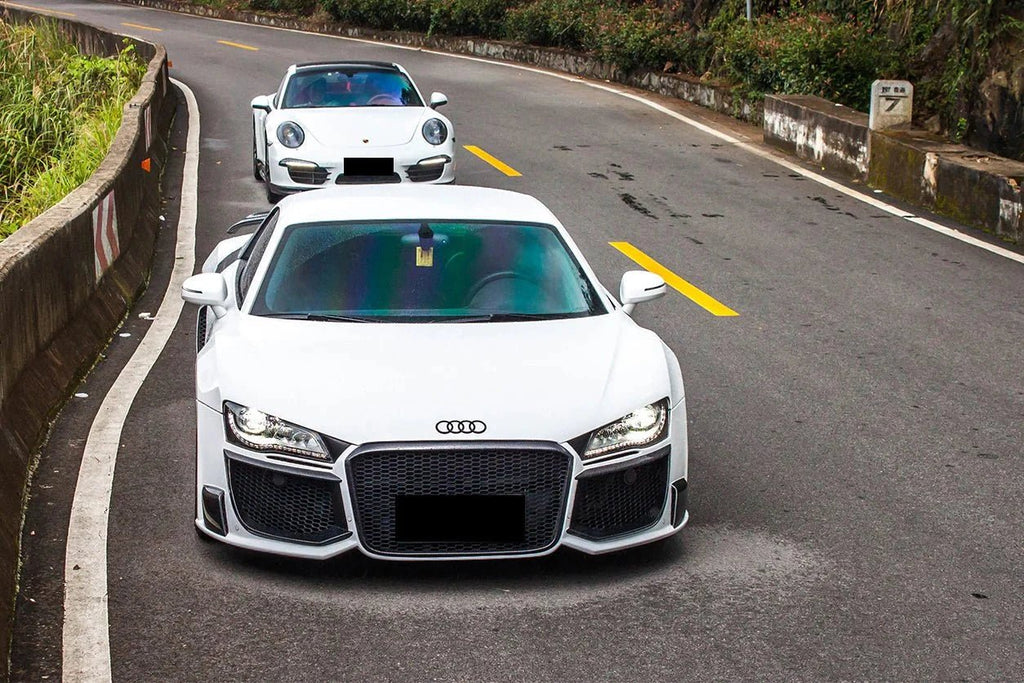 Kit carrosserie en plastique renforcé de fibres pour Audi R8 Coupé et Spyder (2006-2015) - MS accessoires Auto