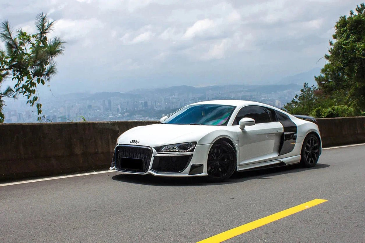 Kit carrosserie en plastique renforcé de fibres pour Audi R8 Coupé et Spyder (2006-2015) - MS accessoires Auto