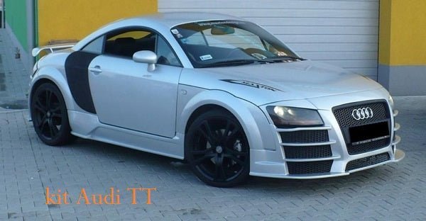 Kit carrosserie comprenant les pare chocs avant et arrière pour Audi TT 98-05 8N look R8 - MS accessoires Auto