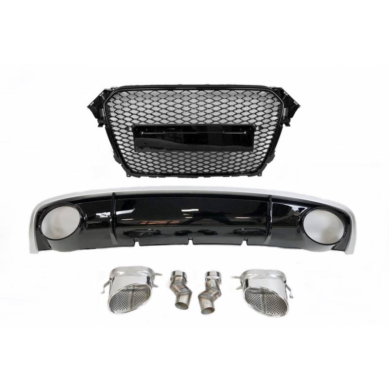 Kit De Carrosserie Audi A4 B8 4P / Avant 12-15 Look RS4 - MS accessoires Auto