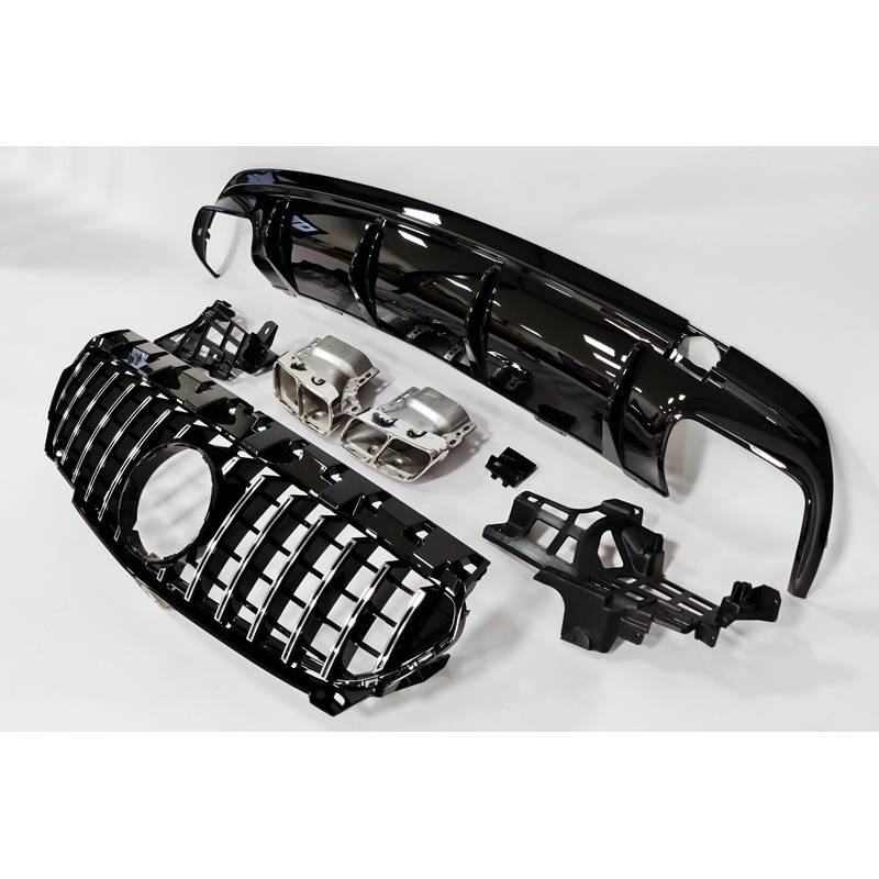 Kit De Carrosserie Mercedes CLA W117 2016-2018 4D/SW Style Facelift look A45 - MS accessoires Auto
