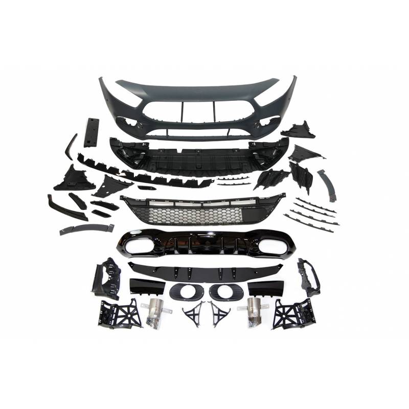 Kit De Carrosserie Mercedes V177 AMG Look A35 4 Portes - MS accessoires Auto
