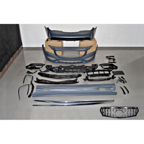 Kit De Carrosserie Mercedes W117 13-16 4P / SW LCI Look AMG A45 Calandre - MS accessoires Auto