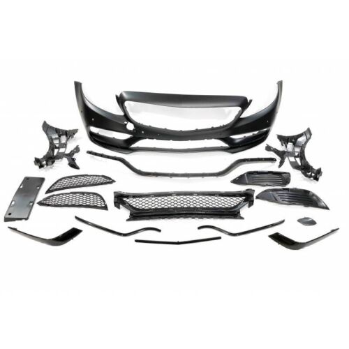 Kit De Carrosserie Mercedes W205 2014-2018 4P Look AMG C63 - MS accessoires Auto
