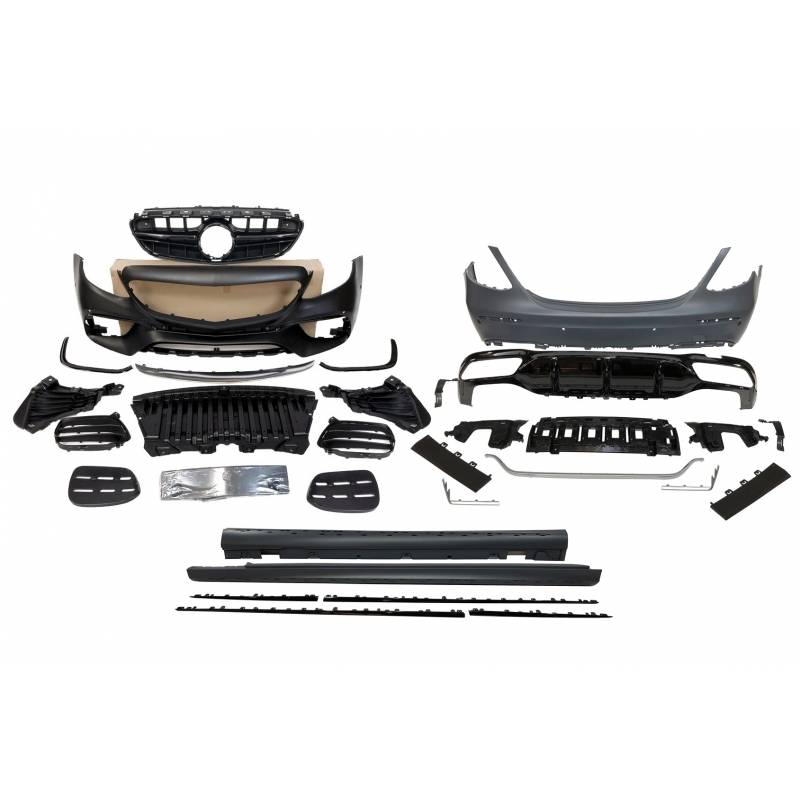 Kit De Carrosserie Mercedes W213 2016-2019 look AMG E63 - MS accessoires Auto