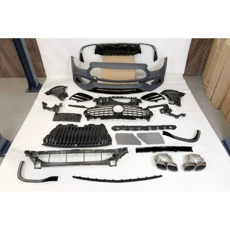 Kit De Carrosserie Mercedes W213 4p 2020+ look AMG E63 - MS accessoires Auto