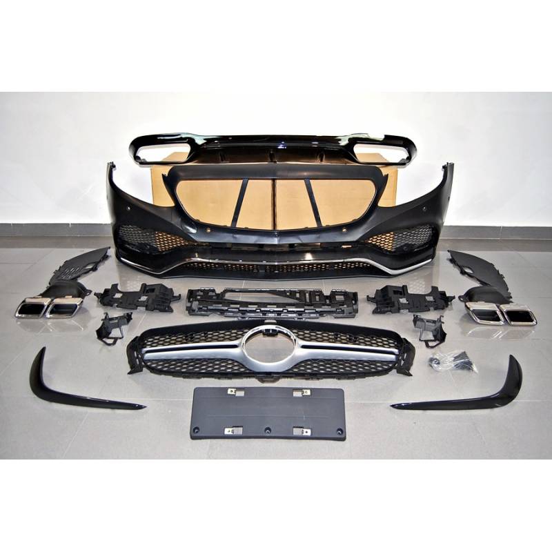 Kit De Carrosserie Mercedes W213 4p / Estate 2016-2019 look AMG E63 - MS accessoires Auto
